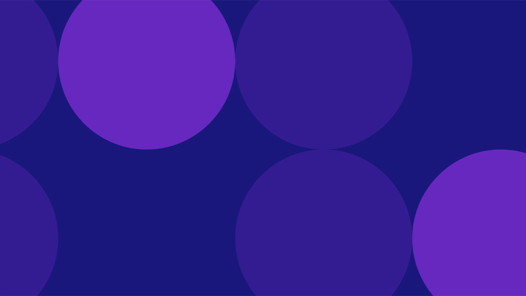 Purple circles design